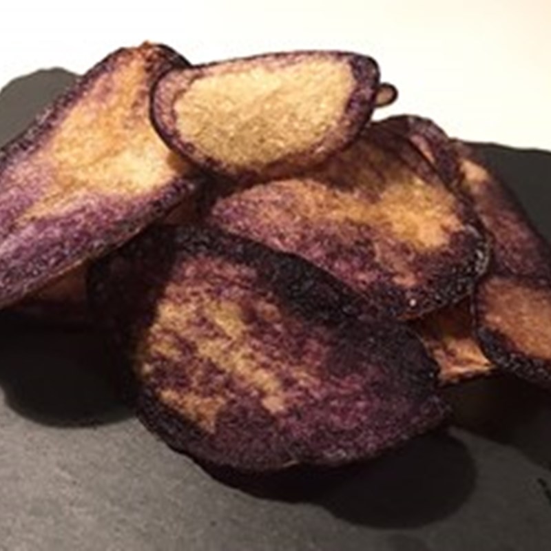 Hjemmelavede kartoffelchips