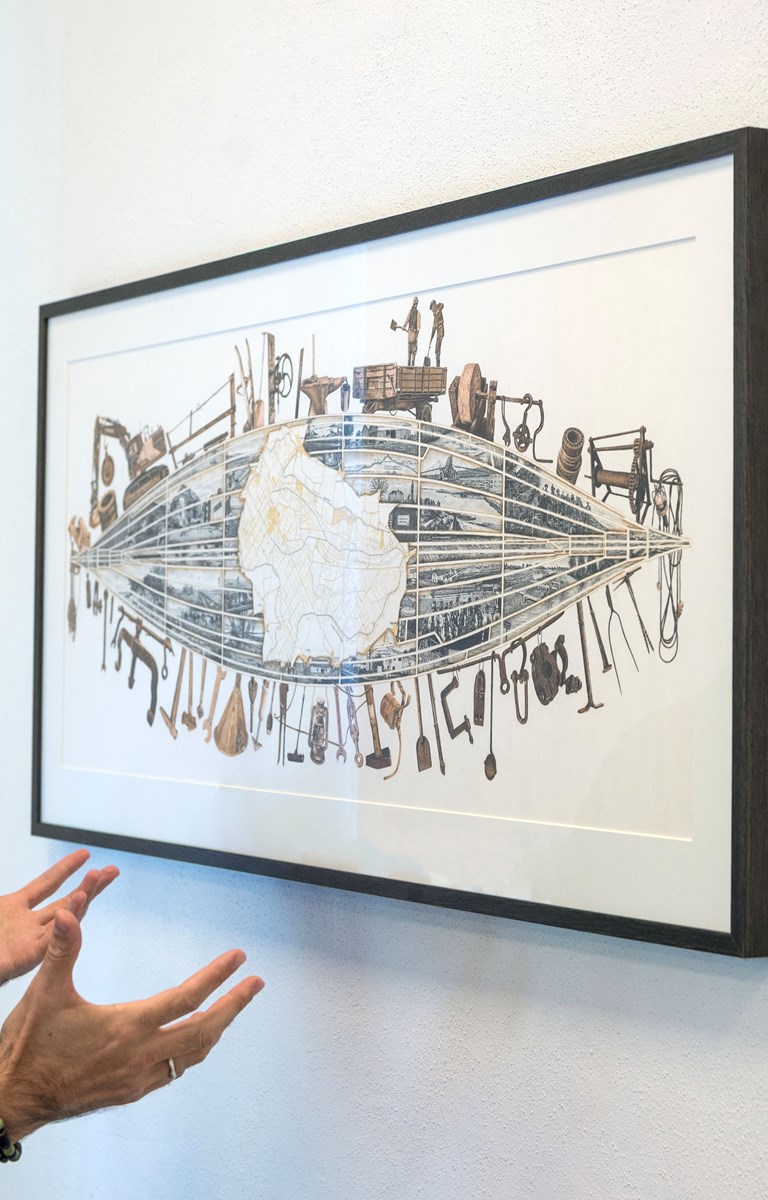 <h1>Lammefjordens historie fortalt med blyant</h1>