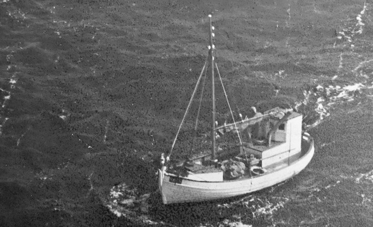 Da erhvervsfiskere sejlede på Lammefjorden