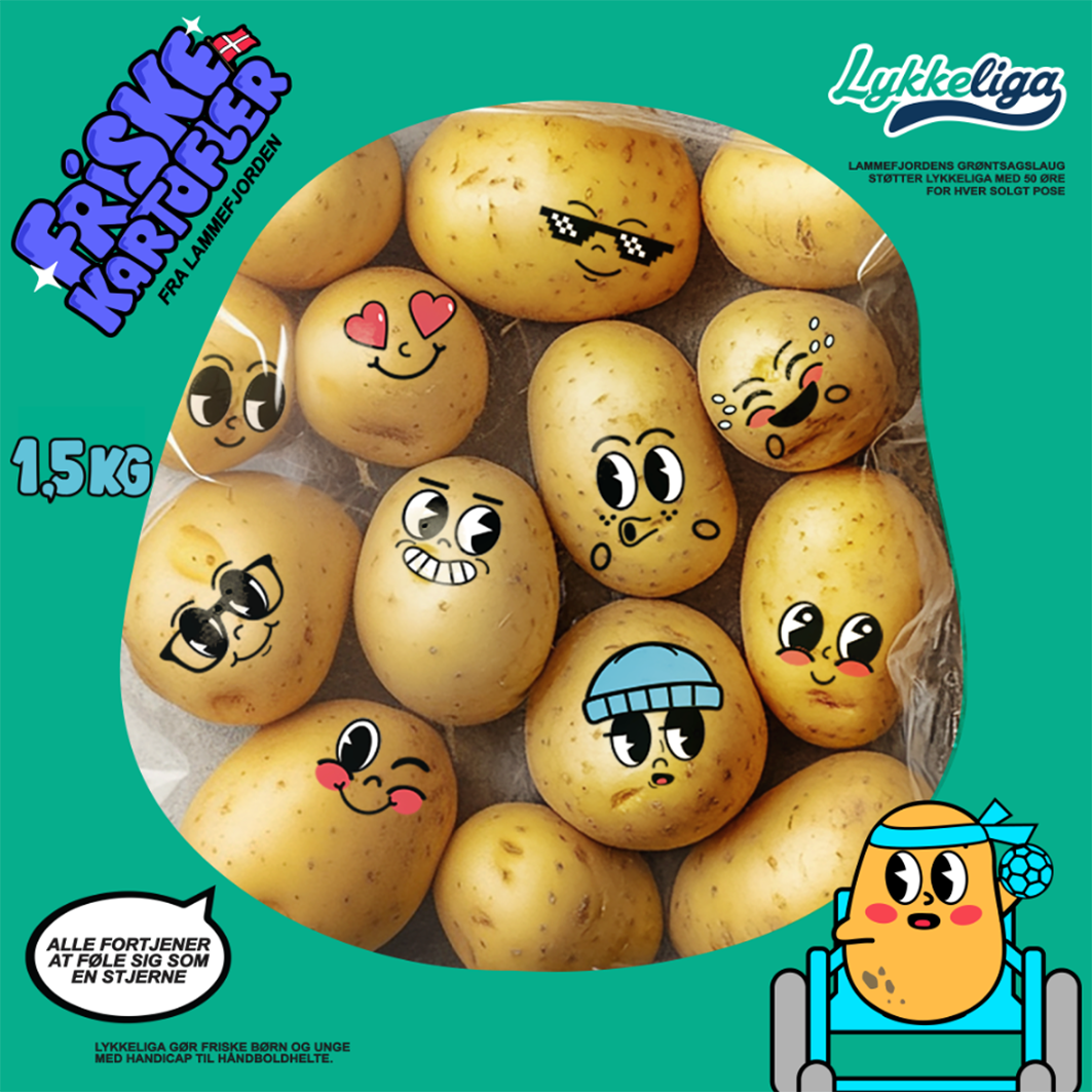 <h1>Lammefjordskartofler til støtte for LykkeLiga</h1>