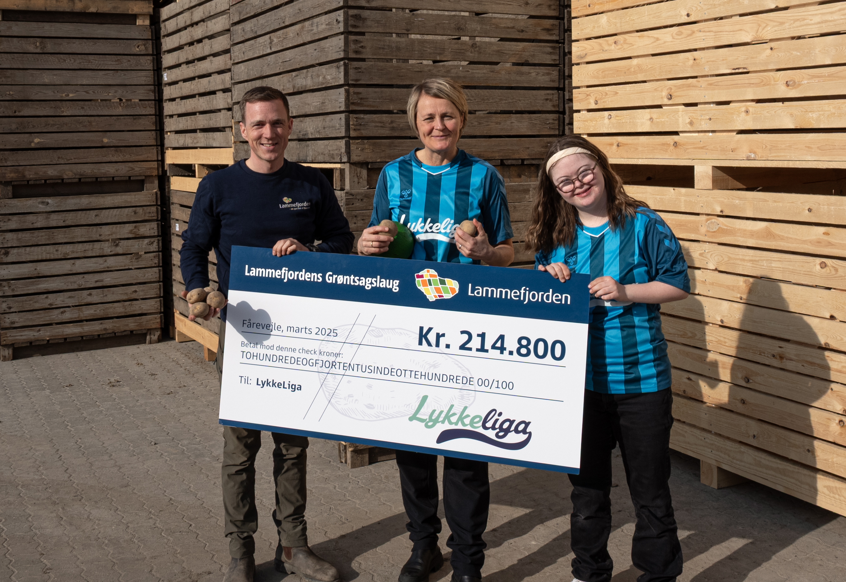 <h1>Over en halv million kartoffelposer solgt til fordel for børn</h1>