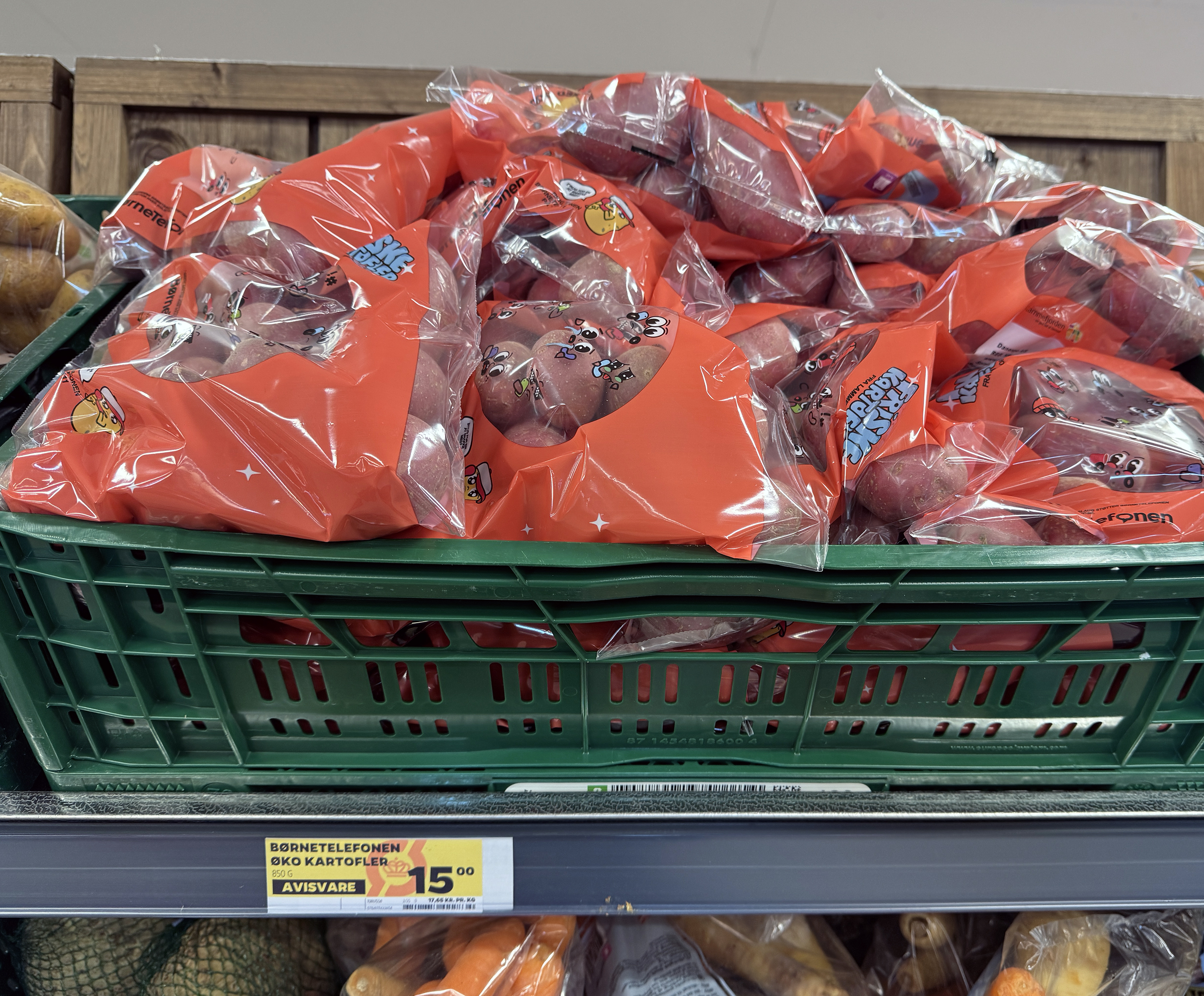 <h1>Lammefjorden støtter LykkeLiga og BørneTelefonen</h1>